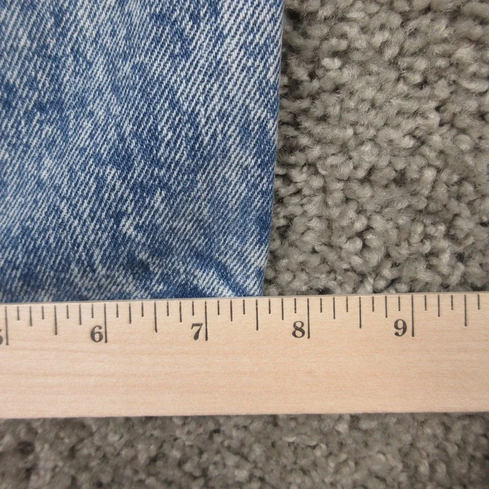 Levis Jeans Mens 31x30 Blue 501 Button Fly Original Straight Acid Wash Denim